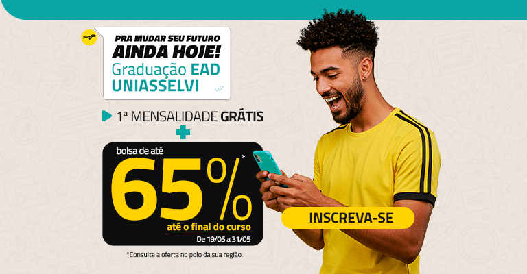 Oferta graduação EAD - 19 a 31/5