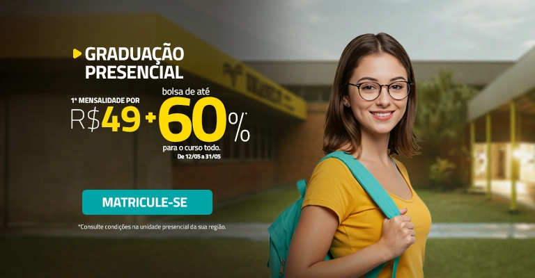 Oferta Graduação Presencial - 12/05 a 31/05/25