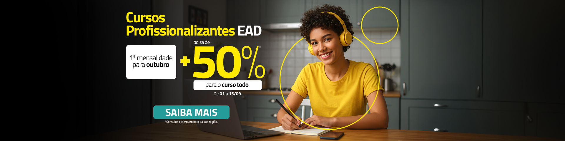 Home - Prof - 01 a 15/09 - Grátis+50%