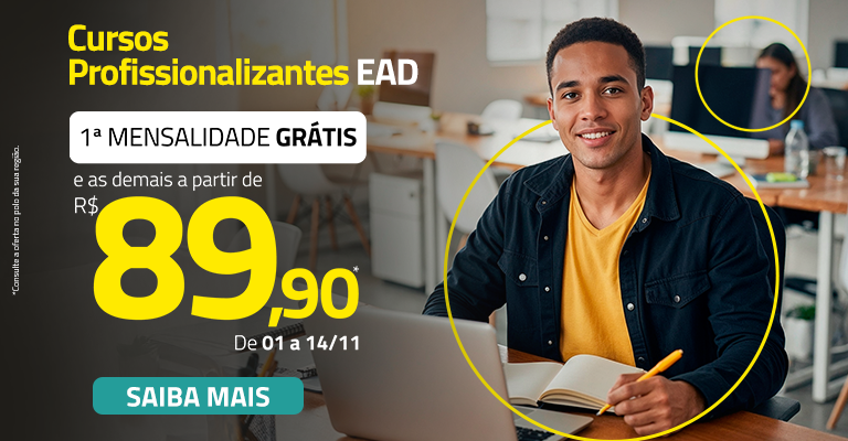 Home - Prof - 01 a 14/11 - Grátis+89,90