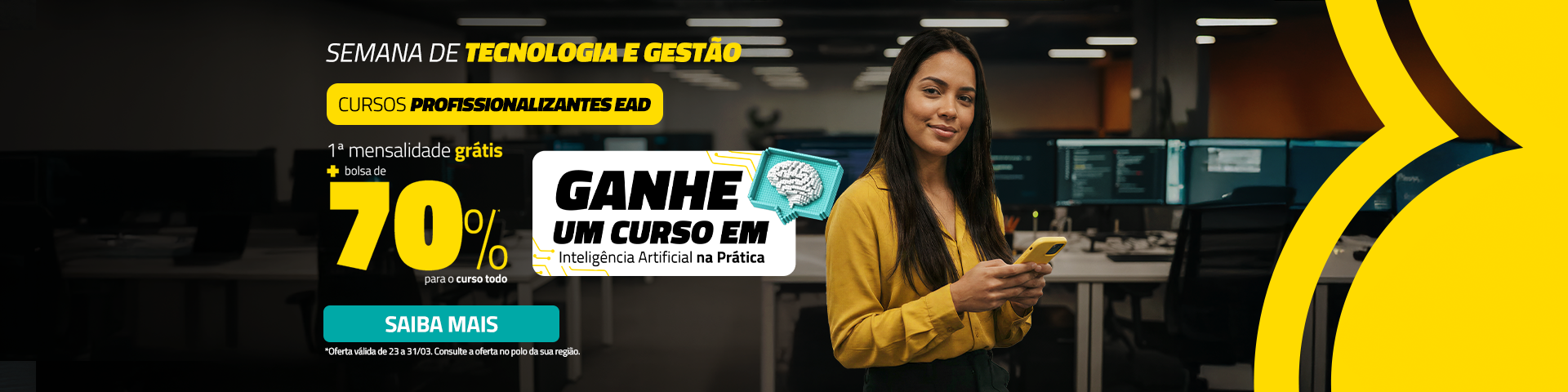 HOME – Prof > 70% > Semana de Gestão e Tecnologia 