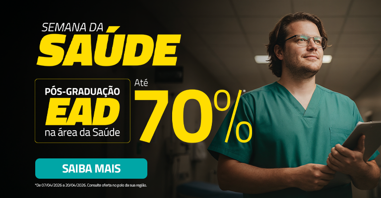 PÓS > OFERTA SAÚDE - 07 A 20/04 – ATÉ 70%
