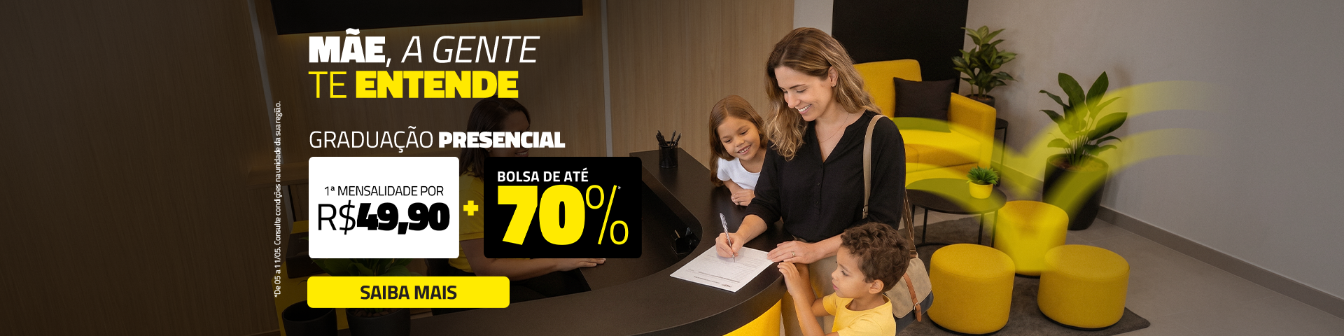 Home - Dia das Mães Presencial - até 70% - 05/05 à 11/05